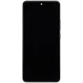 OLED Assembly With Frame For Xiaomi Redmi Note 13 4G (Aftermarket Plus) (Midnight Black)