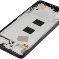 OLED Assembly With Frame For Xiaomi Redmi Note 13 4G (Aftermarket Plus) (Midnight Black)