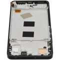 OLED Assembly With Frame For Xiaomi Redmi Note 13 4G (Aftermarket Plus) (Midnight Black)