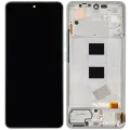 OLED Assembly With Frame For Xiaomi Redmi Note 13 4G (Aftermarket Plus) (Mint Green)