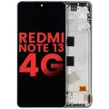 OLED Assembly With Frame For Xiaomi Redmi Note 13 4G (Aftermarket Plus) (Ice Blue)