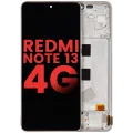 OLED Assembly With Frame For Xiaomi Redmi Note 13 4G (Aftermarket Plus) (Ocean Sunset)