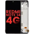 OLED Assembly With Frame For Xiaomi Redmi Note 14 4G (International Version) (Aftermarket Plus) (All Colors)