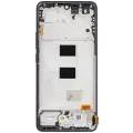 OLED Assembly With Frame For Xiaomi Redmi Note 14 5G (Aftermarket Plus) (Midnight Black)