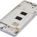 OLED Assembly With Frame For Xiaomi Redmi Note 14 5G (Aftermarket Plus) (Lavender Purple)