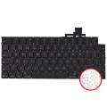 Keyboard W/ Backlight & Screws For MacBook Air 15" (A3241 / Early 2025) (UK English)