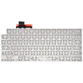 Keyboard W/ Backlight & Screws For MacBook Air 13" (A3113 / Mid 2024) (US English)