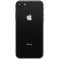 Back Housing W/ Charging Port Flex and Small Components Pre-Installed For iPhone SE (2020) (Used OEM Pull: Grade C) (Black)