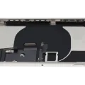 Back Housing W/ Charging Port Flex and Small Components Pre-Installed For iPhone SE (2022) (Used OEM Pull: Grade B) (Starlight)