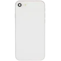 Back Housing W/ Charging Port Flex & Small Parts For iPhone SE (2022) (Used OEM Pull: Grade C) (Starlight)