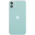 Back Housing W/ Charging Port Flex & Small Parts For iPhone 11 (Used OEM Pull: Grade B) (Green)