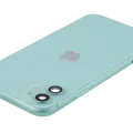 Back Housing W/ Charging Port Flex & Small Parts For iPhone 11 (Used OEM Pull: Grade B) (Green)