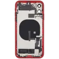 Back Housing W/ Charging Port Flex & Small Parts For iPhone 11 (Used OEM Pull: Grade C) (Red)