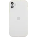 Back Housing W/ Charging Port Flex & Small Parts For iPhone 11 (Used OEM Pull: Grade C) (White)