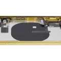 Back Housing W/ Charging Port Flex & Small Parts For iPhone 11 (Used OEM Pull: Grade C) (Yellow)
