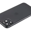 Back Housing W/ Charging Port Flex & Small Parts For iPhone 11 Pro (Used OEM Pull: Grade A) (Space Gray)