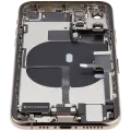 Back Housing W/ Charging Port Flex & Small Parts For iPhone 11 Pro (Used OEM Pull: Grade B) (Gold)