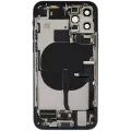Back Housing W/ Charging Port Flex & Small Parts For iPhone 11 Pro (Used OEM Pull: Grade B) (Midnight Green)