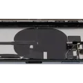 Back Housing W/ Charging Port Flex & Small Parts For iPhone 11 Pro (Used OEM Pull: Grade C) (Matte Midnight Green)