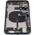 Back Housing W/ Charging Port Flex & Small Parts For iPhone 11 Pro Max (Used OEM Pull: Grade B) (Midnight Green)