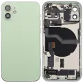Back Housing W/ Charging Port Flex & Small Parts For iPhone 12 (EU / Global Version) (Used OEM Pull: Grade A) (Green)