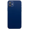 Back Housing W/ Charging Port Flex & Small Parts For iPhone 12 (EU / Global Version) (Used OEM Pull: Grade B) (Blue)
