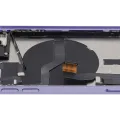 Back Housing W/ Charging Port Flex & Small Parts For iPhone 12 (EU / Global Version) (Used OEM Pull: Grade B) (Purple)