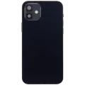 Back Housing W/ Charging Port Flex & Small Parts For iPhone 12 (US Version) (Used OEM Pull: Grade A) (Black)