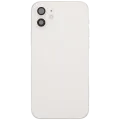Back Housing W/ Charging Port Flex & Small Parts For iPhone 12 (US Version) (Used OEM Pull: Grade C) (White)