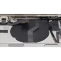 Back Housing W/ Charging Port Flex & Small Parts For iPhone 12 (US Version) (Used OEM Pull: Grade C) (White)
