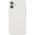 Back Housing W/ Charging Port Flex & Small Parts For iPhone 12 Mini (EU / Global Version) (Used OEM Pull: Grade A) (White)