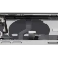 Back Housing W/ Charging Port Flex & Small Parts For iPhone 12 Mini (EU / Global Version) (Used OEM Pull: Grade B) (White)