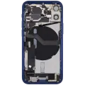 Back Housing W/ Charging Port Flex & Small Parts For iPhone 12 Mini (EU / Global Version) (Used OEM Pull: Grade C) (Blue)