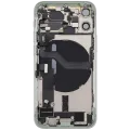 Back Housing W/ Charging Port Flex & Small Parts For iPhone 12 Mini (EU / Global Version) (Used OEM Pull: Grade C) (Green)