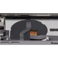 Корпус зі шлейфом зарядки й дрібними деталями для iPhone 12 Pro (US Version) (Used OEM Pull: Grade A) (графітовий)