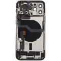 Back Housing W/ Charging Port Flex & Small Parts For iPhone 12 Pro (US Version) (Used OEM Pull: Grade B) (Pacific Blue)