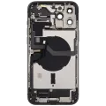 Back Housing W/ Charging Port Flex & Small Parts For iPhone 12 Pro Max (EU / Global Version) (Used OEM Pull: Grade C) (Pacific Blue)