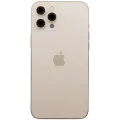 Back Housing W/ Charging Port Flex & Small Parts For iPhone 12 Pro Max (US Version) (Used OEM Pull: Grade B) (Gold)