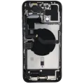 Back Housing W/ Charging Port Flex & Small Parts For iPhone 12 Pro Max (US Version) (Used OEM Pull: Grade B) (Pacific Blue)
