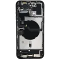 Back Housing W/ Charging Port Flex & Small Parts For iPhone 12 Pro Max (US Version) (Used OEM Pull: Grade C) (Pacific Blue)