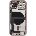 Back Housing W/ Charging Port Flex & Small Parts For iPhone 13 (EU / Global Version) (Used OEM Pull: Grade A) (Pink)