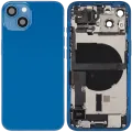 Back Housing W/ Charging Port Flex & Small Parts For iPhone 13 (EU / Global Version) (Used OEM Pull: Grade B) (Blue)