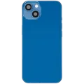 Back Housing W/ Charging Port Flex & Small Parts For iPhone 13 (EU / Global Version) (Used OEM Pull: Grade B) (Blue)
