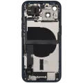 Back Housing W/ Charging Port Flex & Small Parts For iPhone 13 (EU / Global Version) (Used OEM Pull: Grade B) (Midnight)