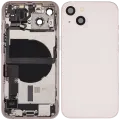 Back Housing W/ Charging Port Flex & Small Parts For iPhone 13 (EU / Global Version) (Used OEM Pull: Grade B) (Pink)