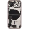 Back Housing W/ Charging Port Flex & Small Parts For iPhone 13 (EU / Global Version) (Used OEM Pull: Grade B) (Pink)