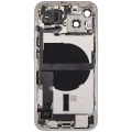 Back Housing W/ Charging Port Flex & Small Parts For iPhone 13 (EU / Global Version) (Used OEM Pull: Grade B) (Starlight)