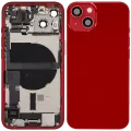 Back Housing W/ Charging Port Flex & Small Parts For iPhone 13 (EU / Global Version) (Used OEM Pull: Grade C) (Red)