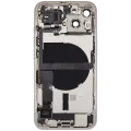 Back Housing W/ Charging Port Flex & Small Parts For iPhone 13 (EU / Global Version) (Used OEM Pull: Grade C) (Starlight)
