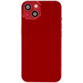 Back Housing W/ Charging Port Flex & Small Parts For iPhone 13 (US Version) (Used OEM Pull: Grade A) (Red)